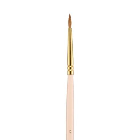 Cupio Kolinsky Premium Nail Art Manicure Brush No 2