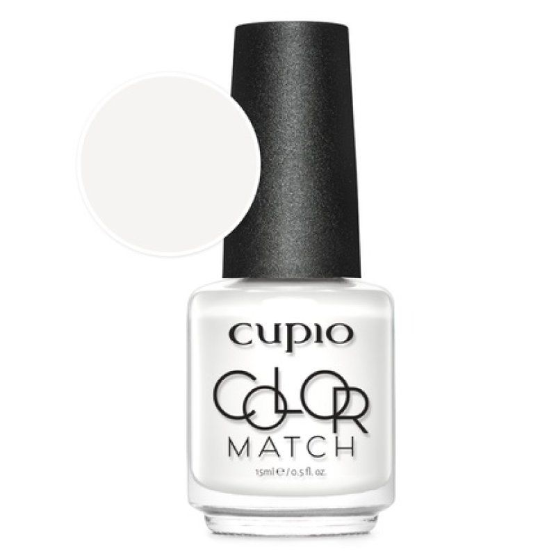 Cupio Cupio Color Match Nail Polish Icy White 15ml