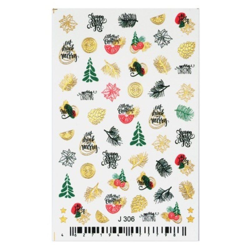Cupio Nail Tattoo Winter Magic J306