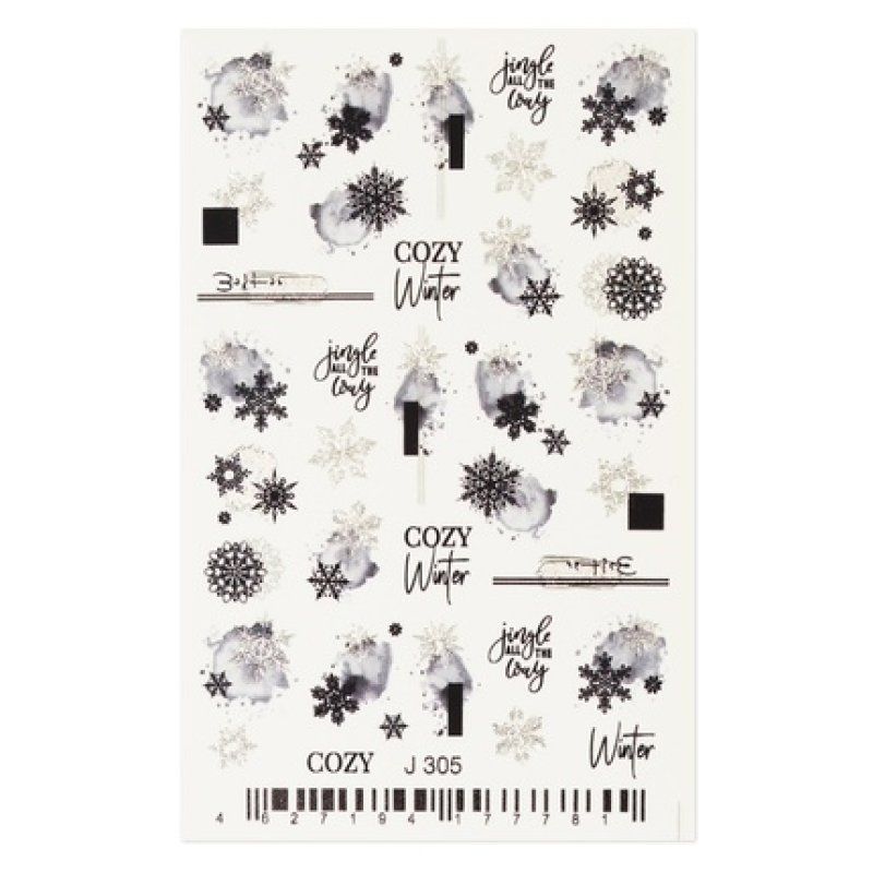 Cupio Nail Tattoo Winter Magic J305