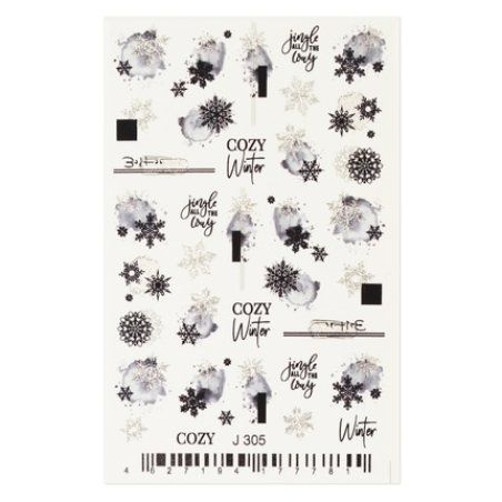 Cupio Nail Tattoo Winter Magic J305