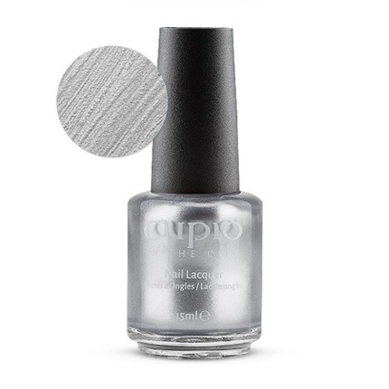 Cupio Cupio In The City Nail Polish Metallic Silver