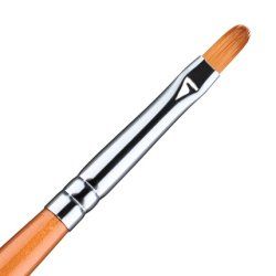 Cupio Oval Gel Brush R4 For Nail Art