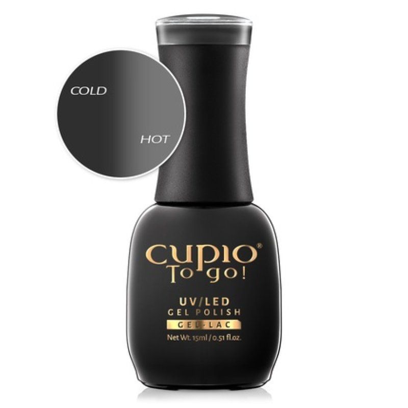 Cupio Thermo Gel Polish To Go Black Raven 15ml