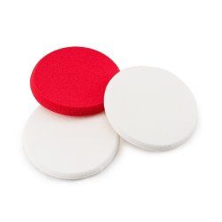 Cupio Set Of 3 Round Cosmetic Sponges