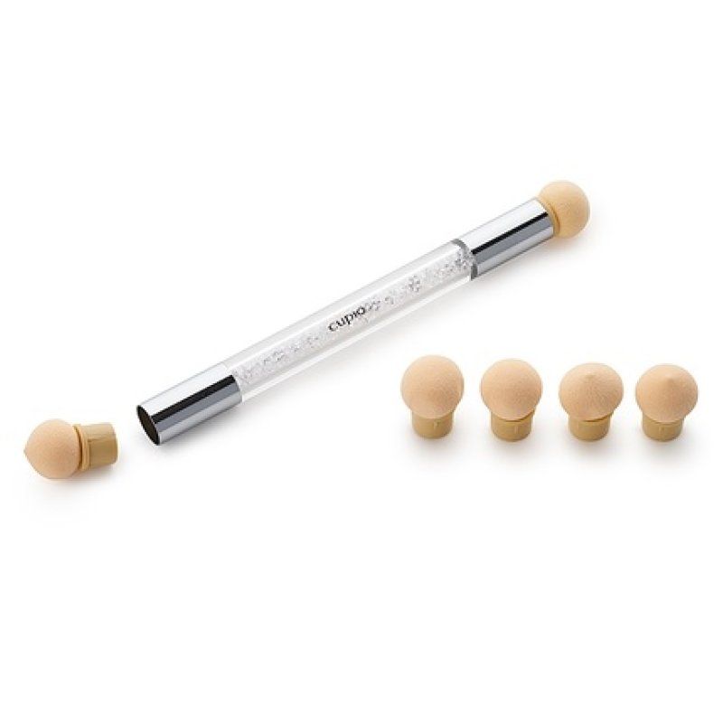 Cupio Sponge For Nail Art And Ombre With Handle And 6 Refills