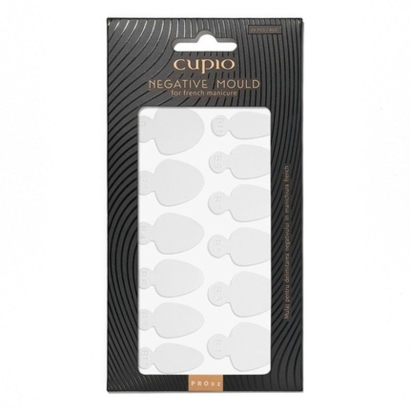Cupio Mold For Defining The Negative Space In French Manicure Pro02