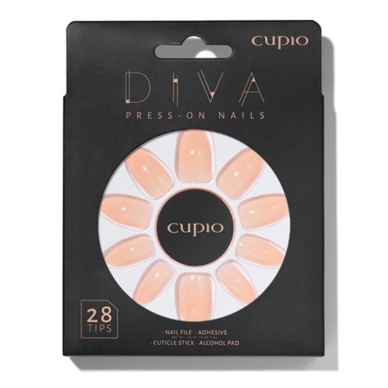 Cupio Presson Nails Cupio Diva Nude Love