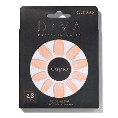 Cupio Presson Nails Cupio Diva Nude Love
