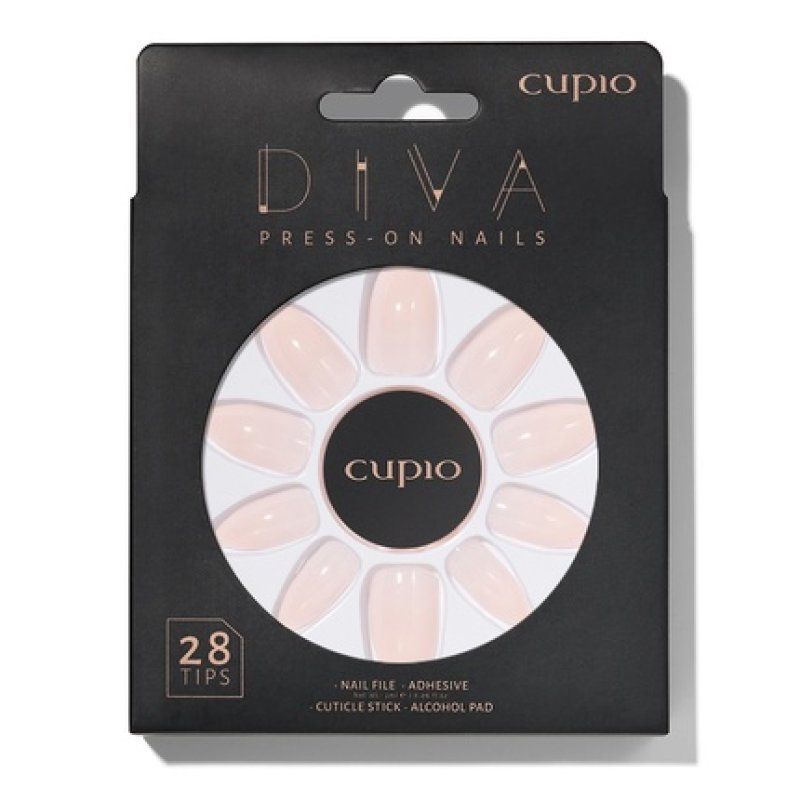 Cupio Presson Nails Cupio Diva Milky Nude