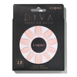 Cupio Presson Nails Cupio Diva Peachy Nude