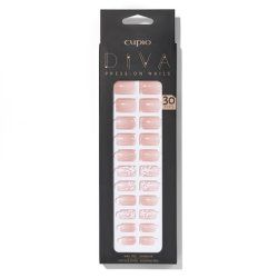 Cupio Presson Nails Cupio Diva Elegant Nude