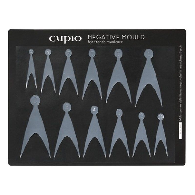 Cupio Mold For Defining The Negative Space In French Manicure C08