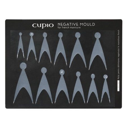 Cupio Mold For Defining The Negative Space In French Manicure C08