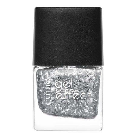 Cupio Gel Effect Nail Polish Silver City Spark 10ml