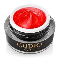 Cupio Glitter Neon Builder Gel Summer Flame 15ml