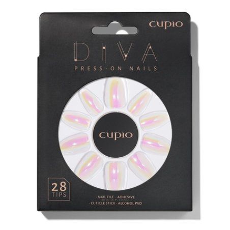 Cupio Presson Nails Cupio Diva Ballerina Holo