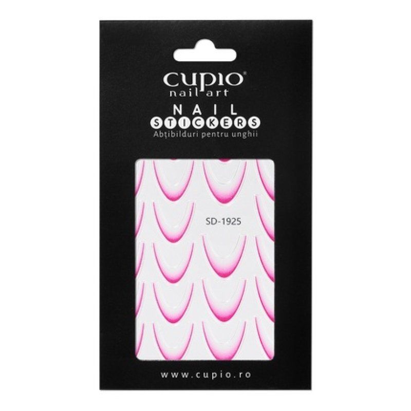 Cupio Nail Sticker Cupio French Fuchsia