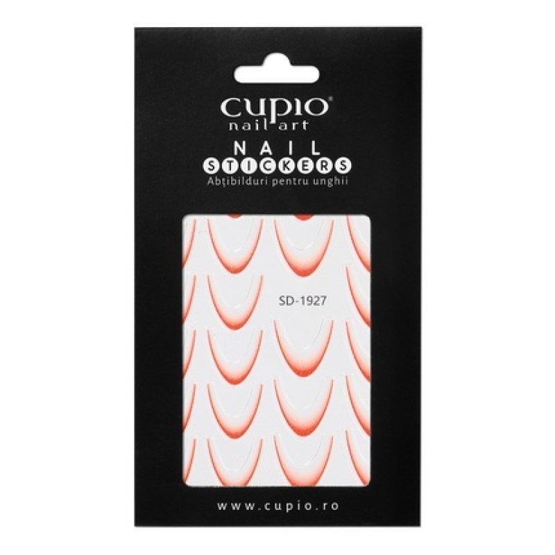 Cupio Nail Sticker Cupio French Red