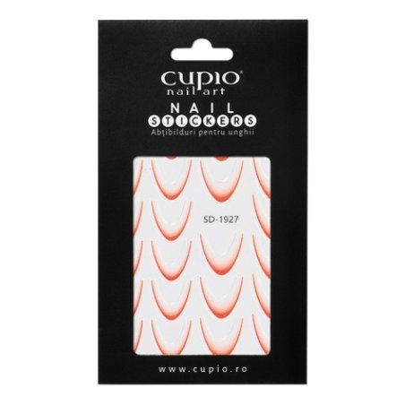 Cupio Nail Sticker Cupio French Red