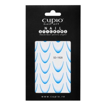 Cupio Nail Sticker Cupio French Blue