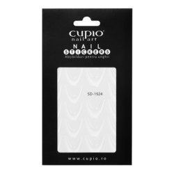Cupio Nail Sticker Cupio French White