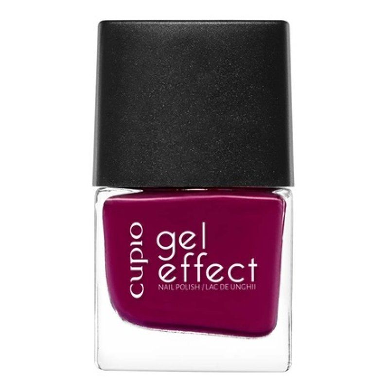 Cupio Plum Perfection Gel Effect Nail Polish 10ml
