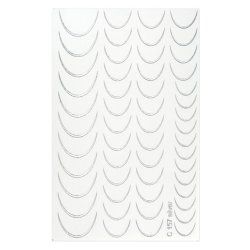 Cupio Nail Tattoo Silver Line C 157
