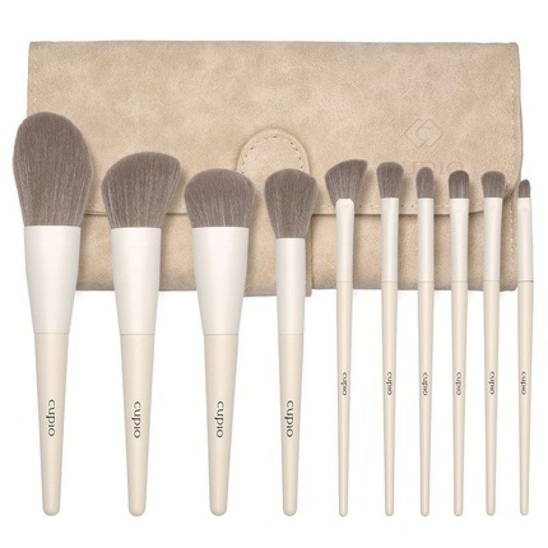 Cupio Makeup Brushes Cupio Soft By Nature Set 10