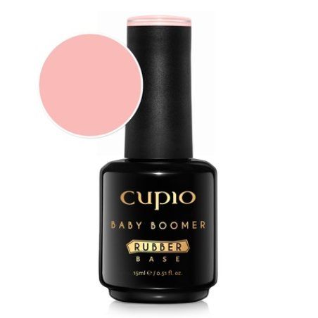Cupio Rubber Base Baby Boomer Nude 15ml