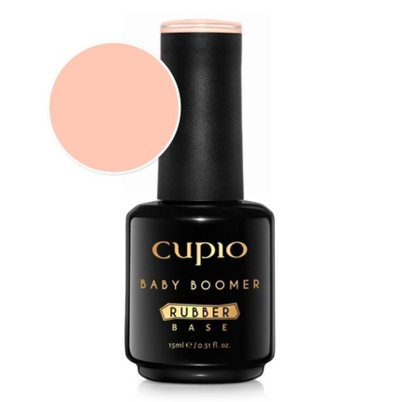 Cupio Rubber Base Baby Boomer Peach 15ml