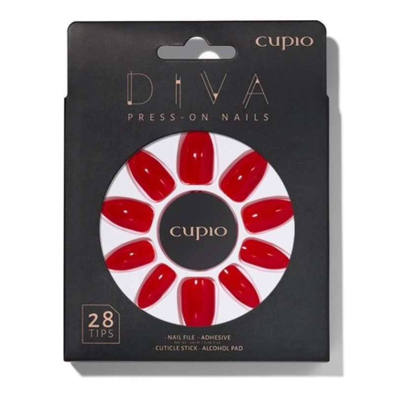 Cupio Presson Nails Cupio Diva Raspberry