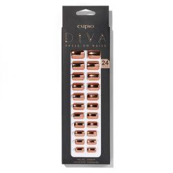 Cupio Presson Nails Cupio Diva Metallic Copper
