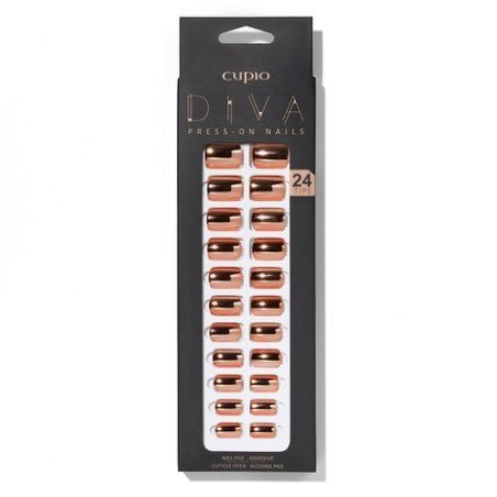 Cupio Presson Nails Cupio Diva Metallic Copper