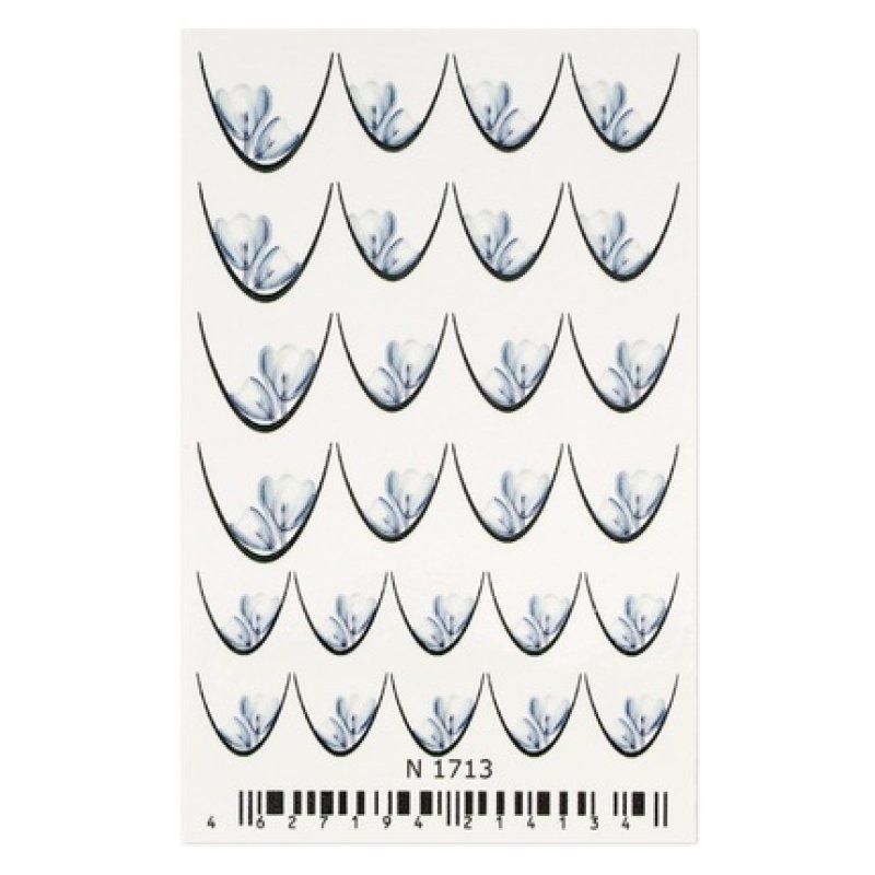 Cupio Nail Tattoo Minimal Branch French