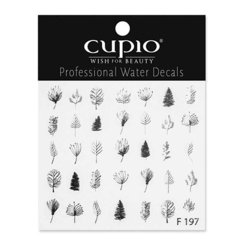 Cupio Silver F197 Nail Tattoo