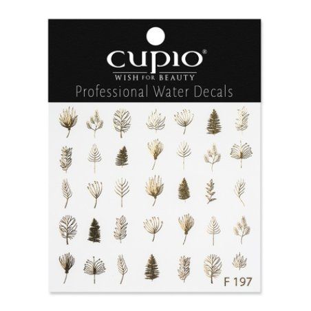 Cupio Gold Nail Tattoo F197