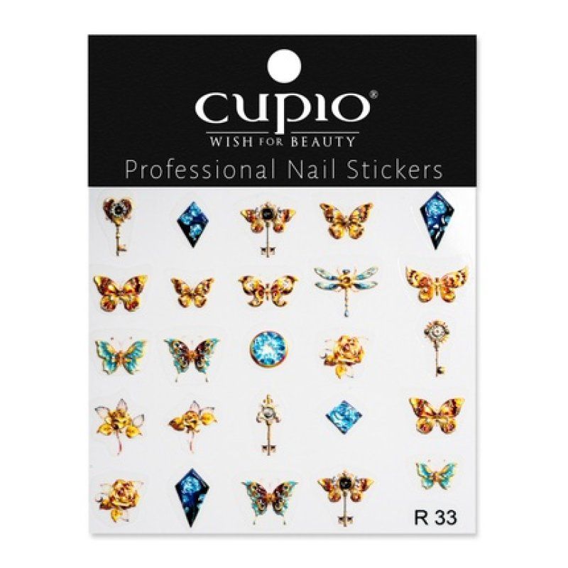 Cupio 3d Nail Sticker R33