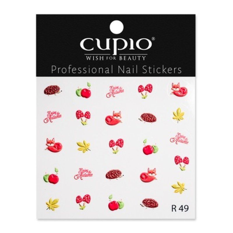 Cupio 3d Nail Sticker R49