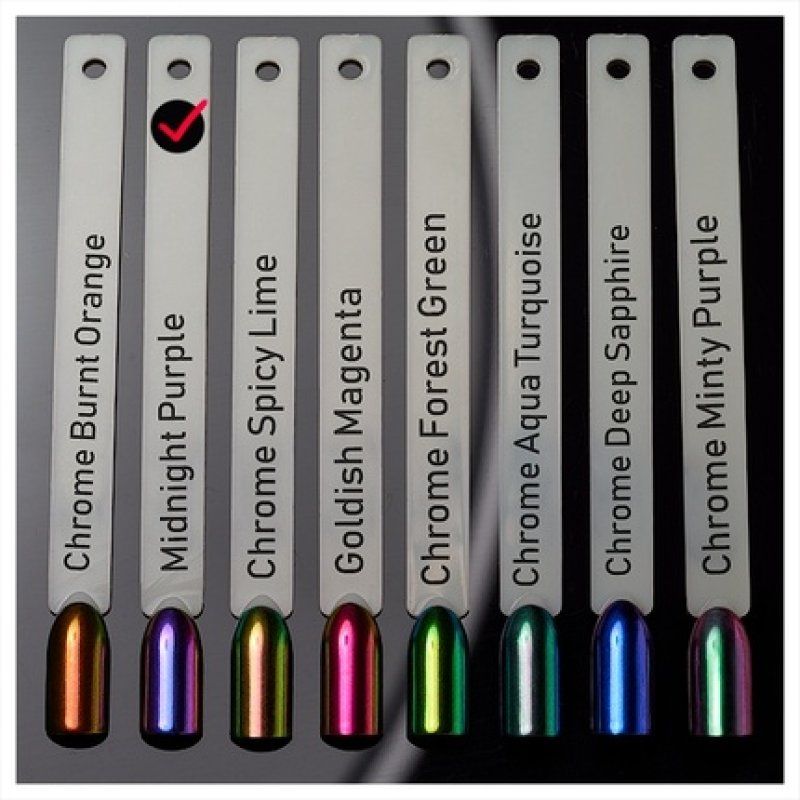 Cupio Chrome Midnight Purple Pigment