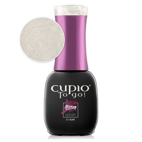 Cupio Gel Polish Cupio To Go Glitter Splash Bride Glam