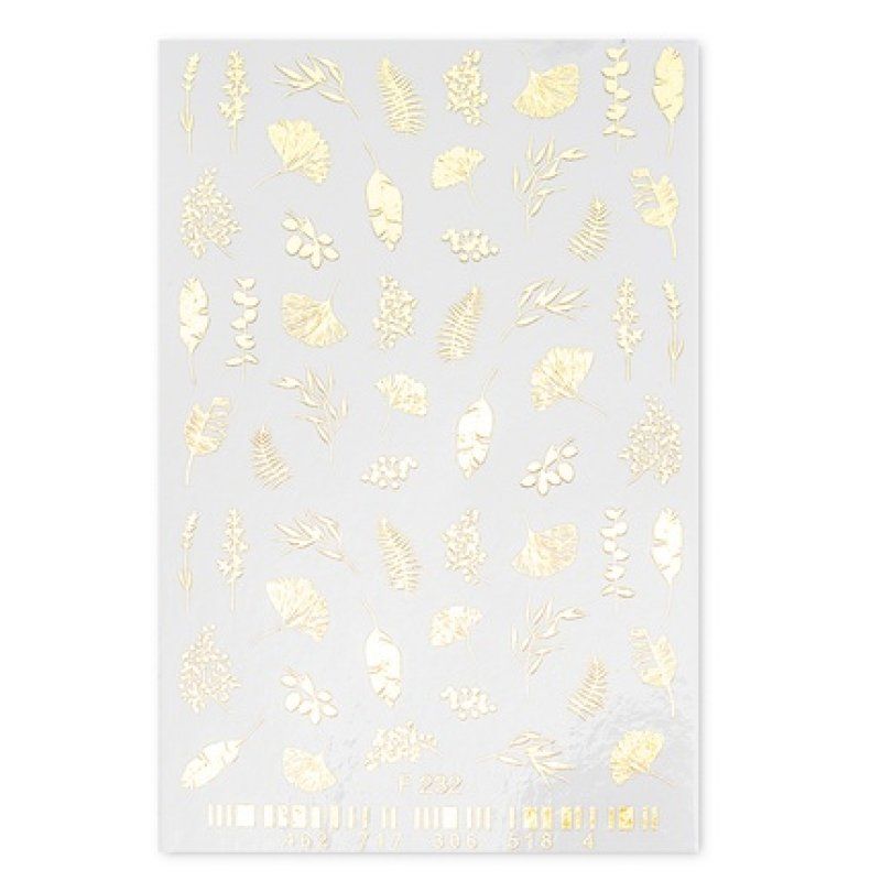 Cupio Nail Tattoo F232 Gold