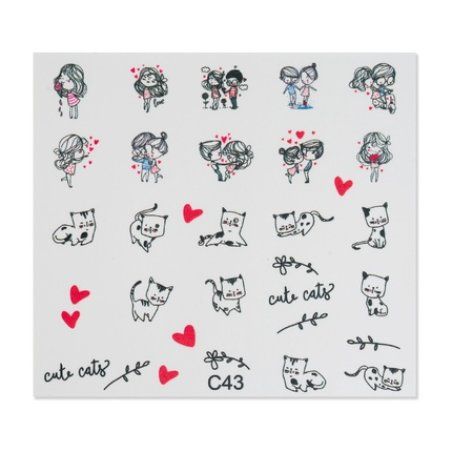 Cupio Nail Tattoo C43