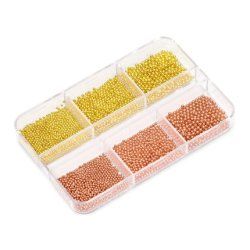 Cupio Rose Gold & Gold Caviar Nail Set