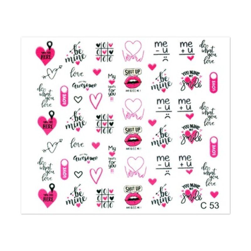 Cupio Nail Tattoo C53