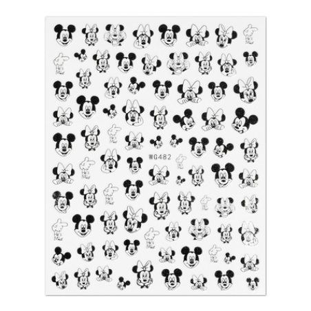 Cupio Disney Nail Tattoo Wg482