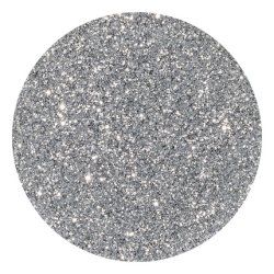 Cupio Glow Silver Charm Nail Glitter