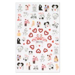 Cupio Nail Sticker Love B025