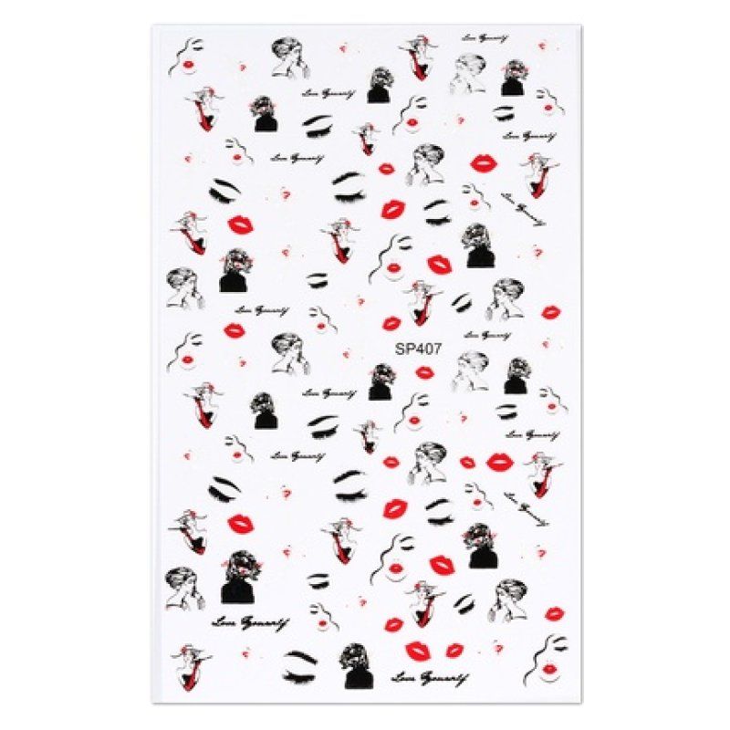 Cupio Nail Sticker Love Sp407