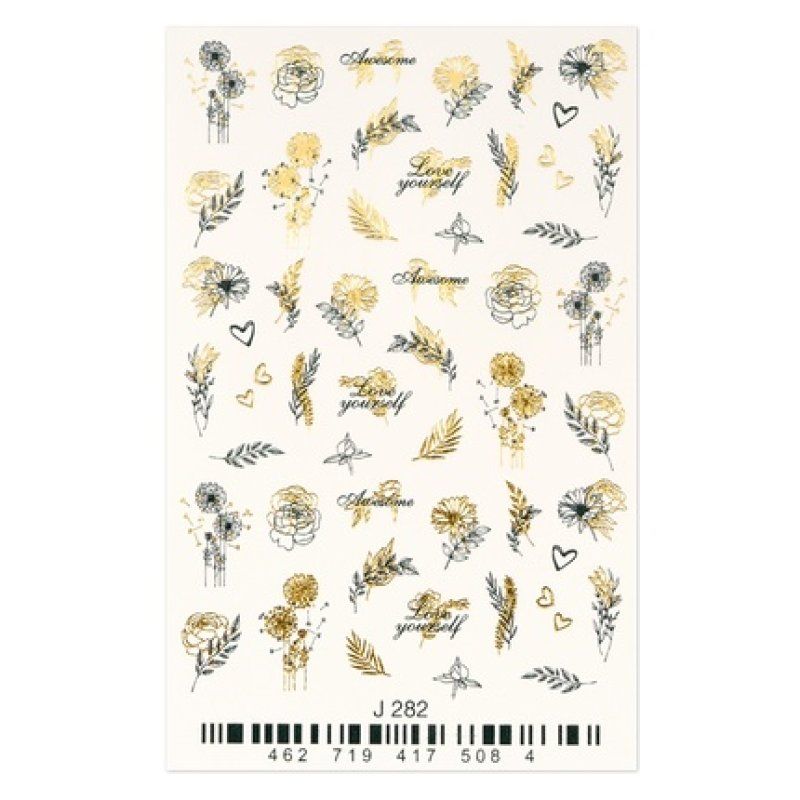 Cupio 2d Nail Tattoo J282